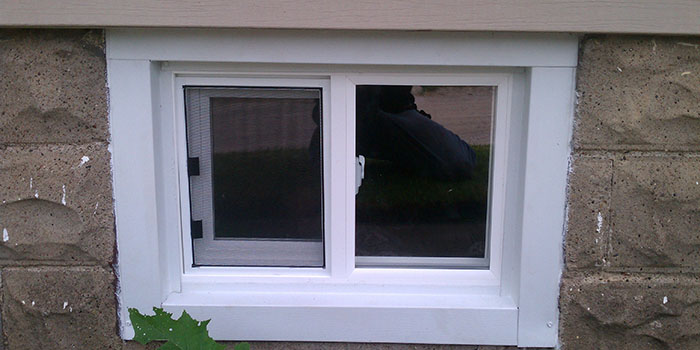 basement window installation in Timber Cove