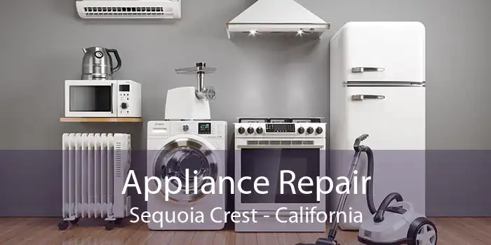 Appliance Repair Sequoia Crest - California