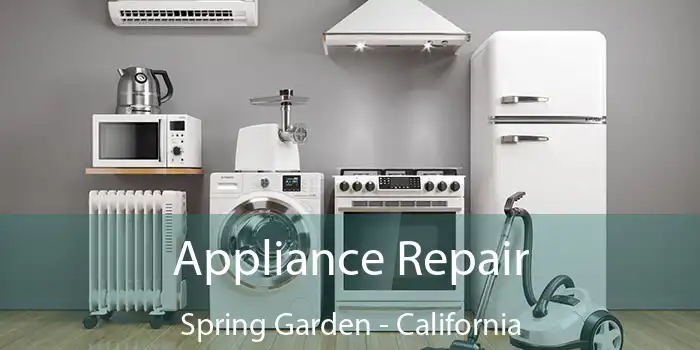 Appliance Repair Spring Garden - California