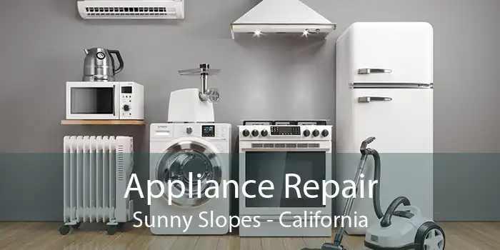Appliance Repair Sunny Slopes - California