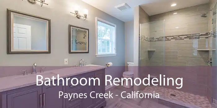 Bathroom Remodeling Paynes Creek - California