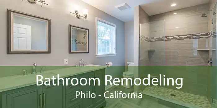 Bathroom Remodeling Philo - California