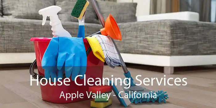 House Cleaning Services Apple Valley - California