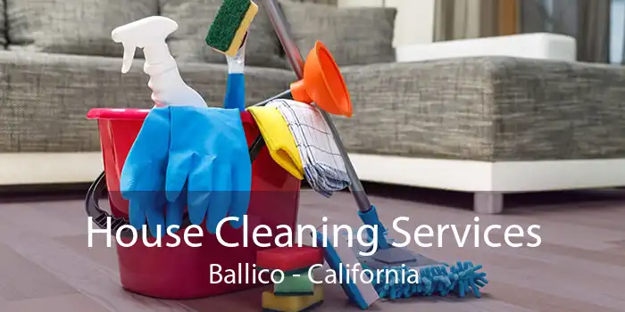 House Cleaning Services Ballico - California