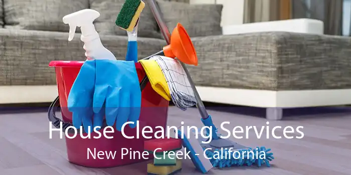 House Cleaning Services New Pine Creek - California