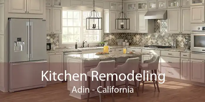 Kitchen Remodeling Adin - California