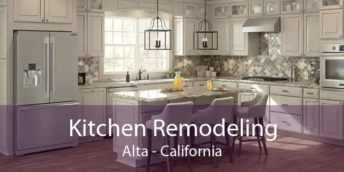 Kitchen Remodeling Alta - California