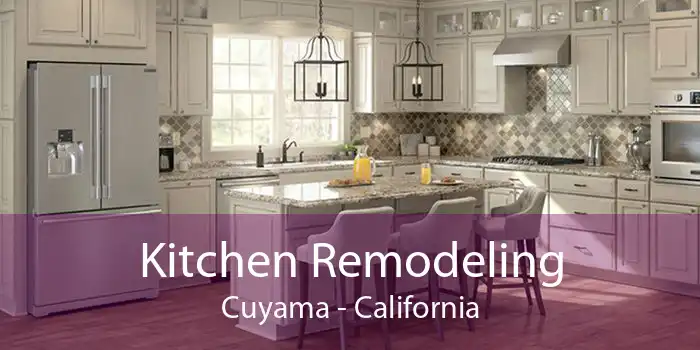 Kitchen Remodeling Cuyama - California