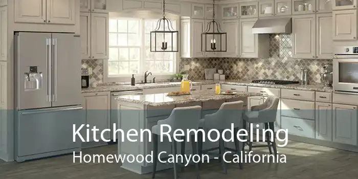 Kitchen Remodeling Homewood Canyon - California