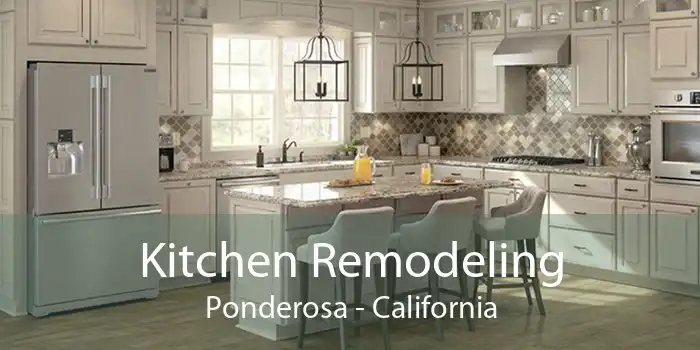 Kitchen Remodeling Ponderosa - California