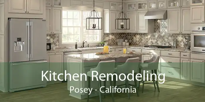 Kitchen Remodeling Posey - California