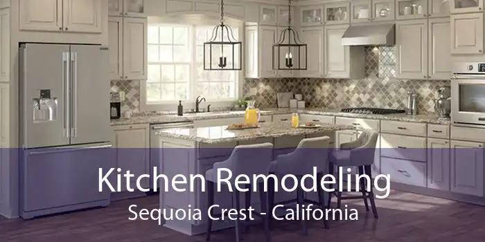 Kitchen Remodeling Sequoia Crest - California
