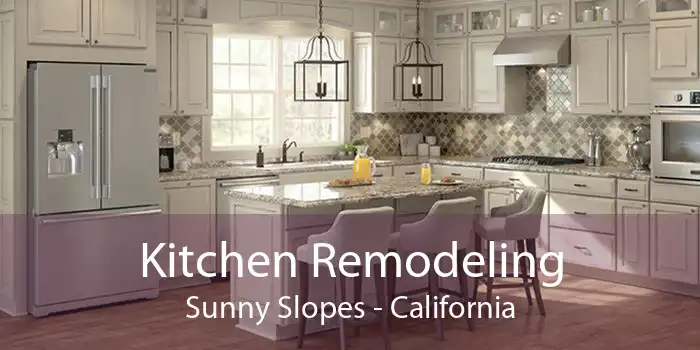 Kitchen Remodeling Sunny Slopes - California