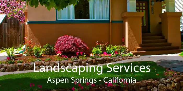 Landscaping Services Aspen Springs - California