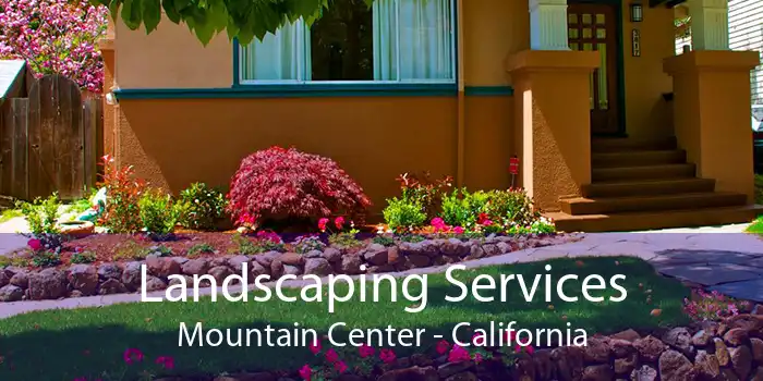 Landscaping Services Mountain Center - California