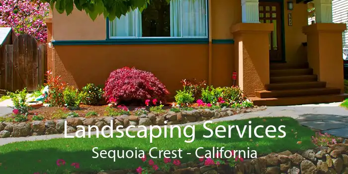 Landscaping Services Sequoia Crest - California