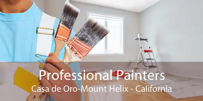 Professional Painters Casa de Oro-Mount Helix - California