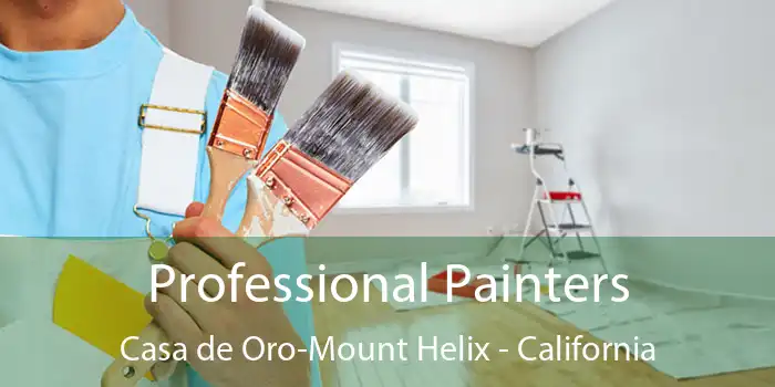 Professional Painters Casa de Oro-Mount Helix - California