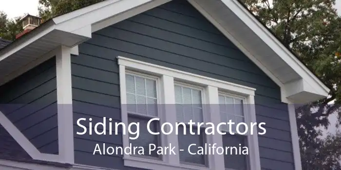 Siding Contractors Alondra Park - California