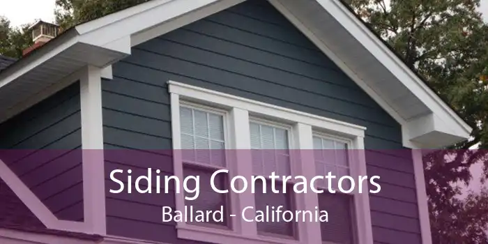 Siding Contractors Ballard - California
