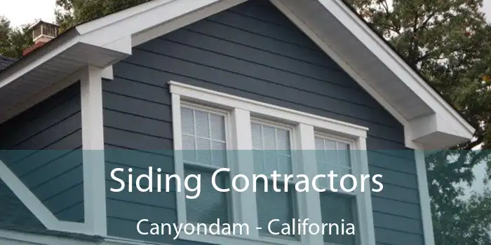 Siding Contractors Canyondam - California