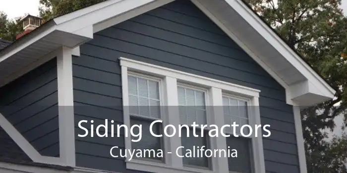 Siding Contractors Cuyama - California