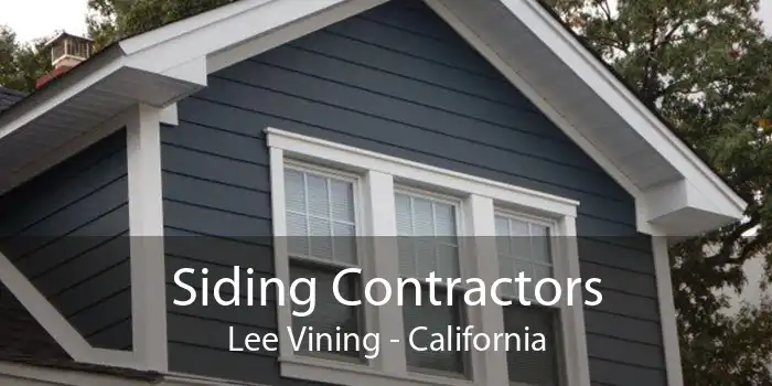 Siding Contractors Lee Vining - California