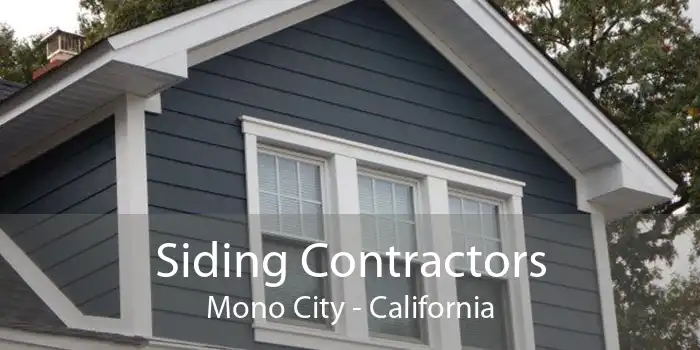 Siding Contractors Mono City - California