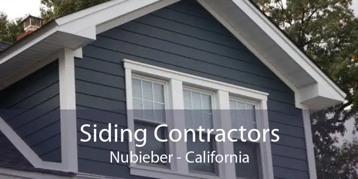 Siding Contractors Nubieber - California