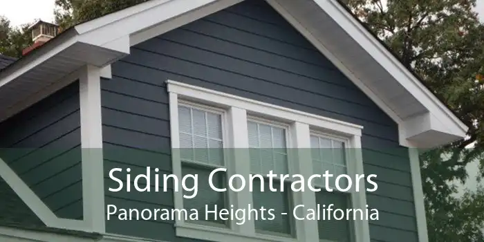 Siding Contractors Panorama Heights - California