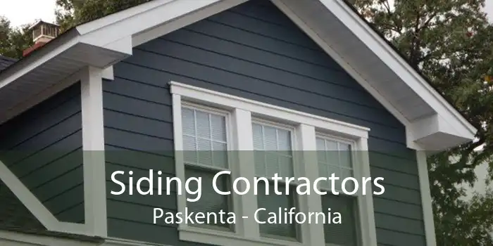 Siding Contractors Paskenta - California