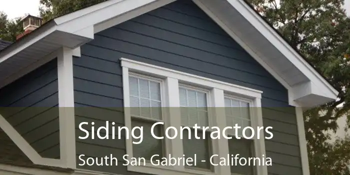 Siding Contractors South San Gabriel - California