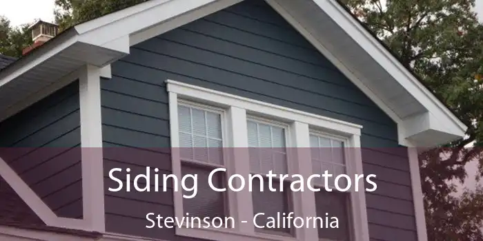 Siding Contractors Stevinson - California