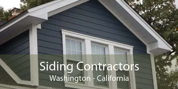 Siding Contractors Washington - California