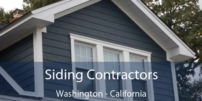 Siding Contractors Washington - California