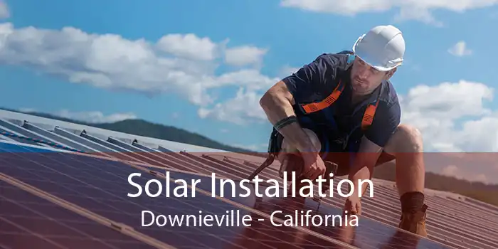 Solar Installation Downieville - California