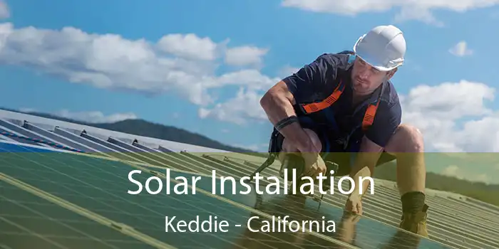 Solar Installation Keddie - California