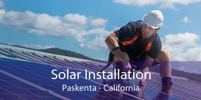 Solar Installation Paskenta - California